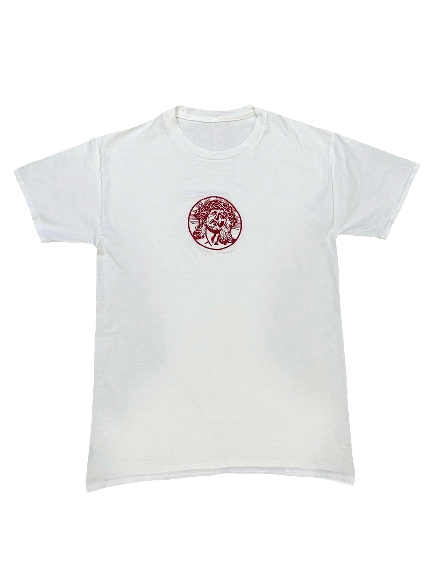 "Jesus Christ Medallion" Fully Embroidered T-Shirt