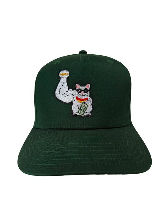 "Flexed Up Lucky Cat" Snap-Back Hat