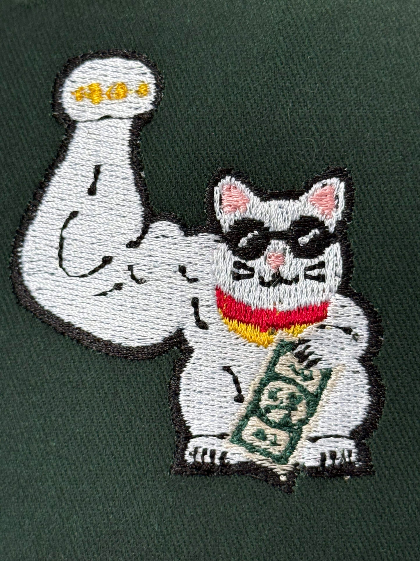 "Flexed Up Lucky Cat" Snap-Back Hat